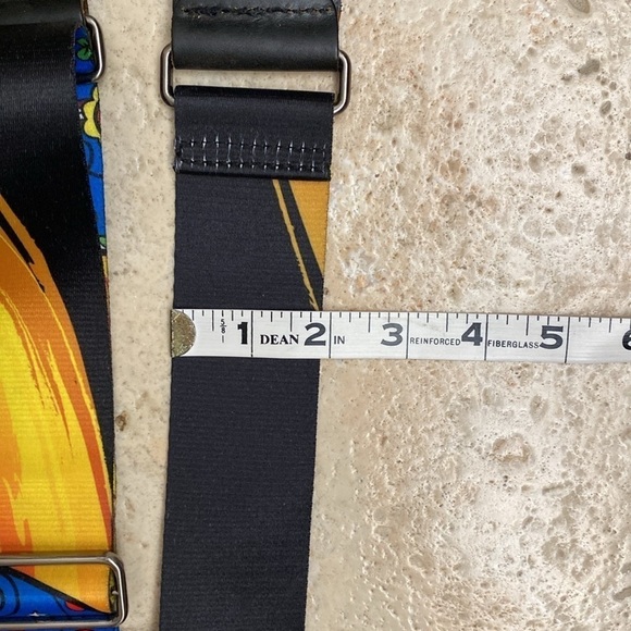 Guitar Strap San Leandro strap Co. Vintage inspired Fun Musical - Picture 7 of 7